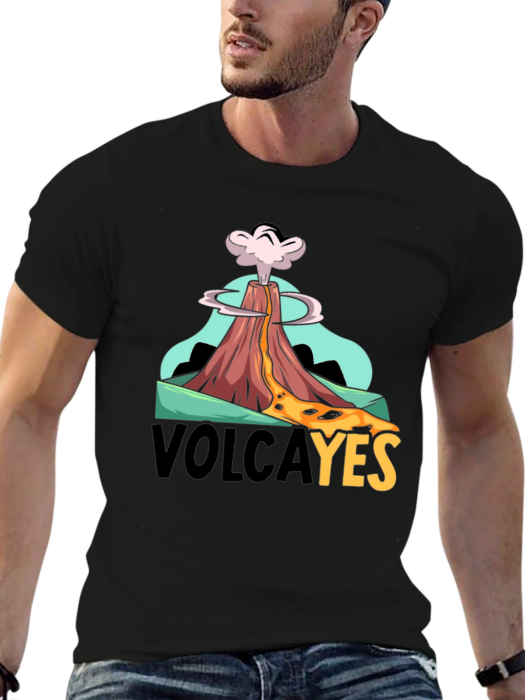 VolcaYES T-Shirt - Volcano Graphic Tee