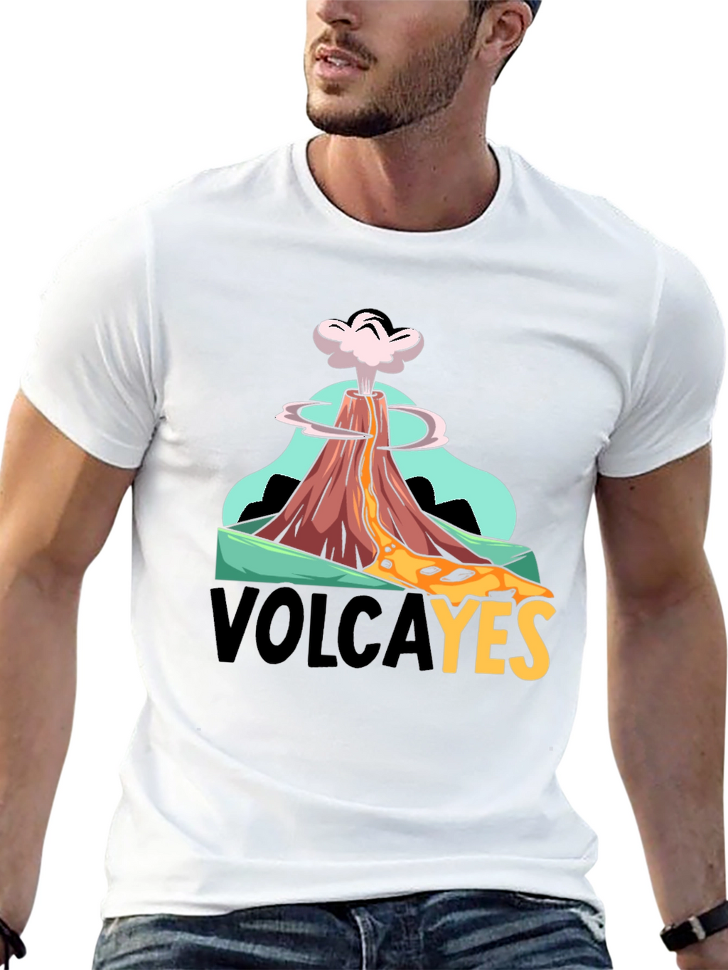 VolcaYES T-Shirt - Volcano Graphic Tee
