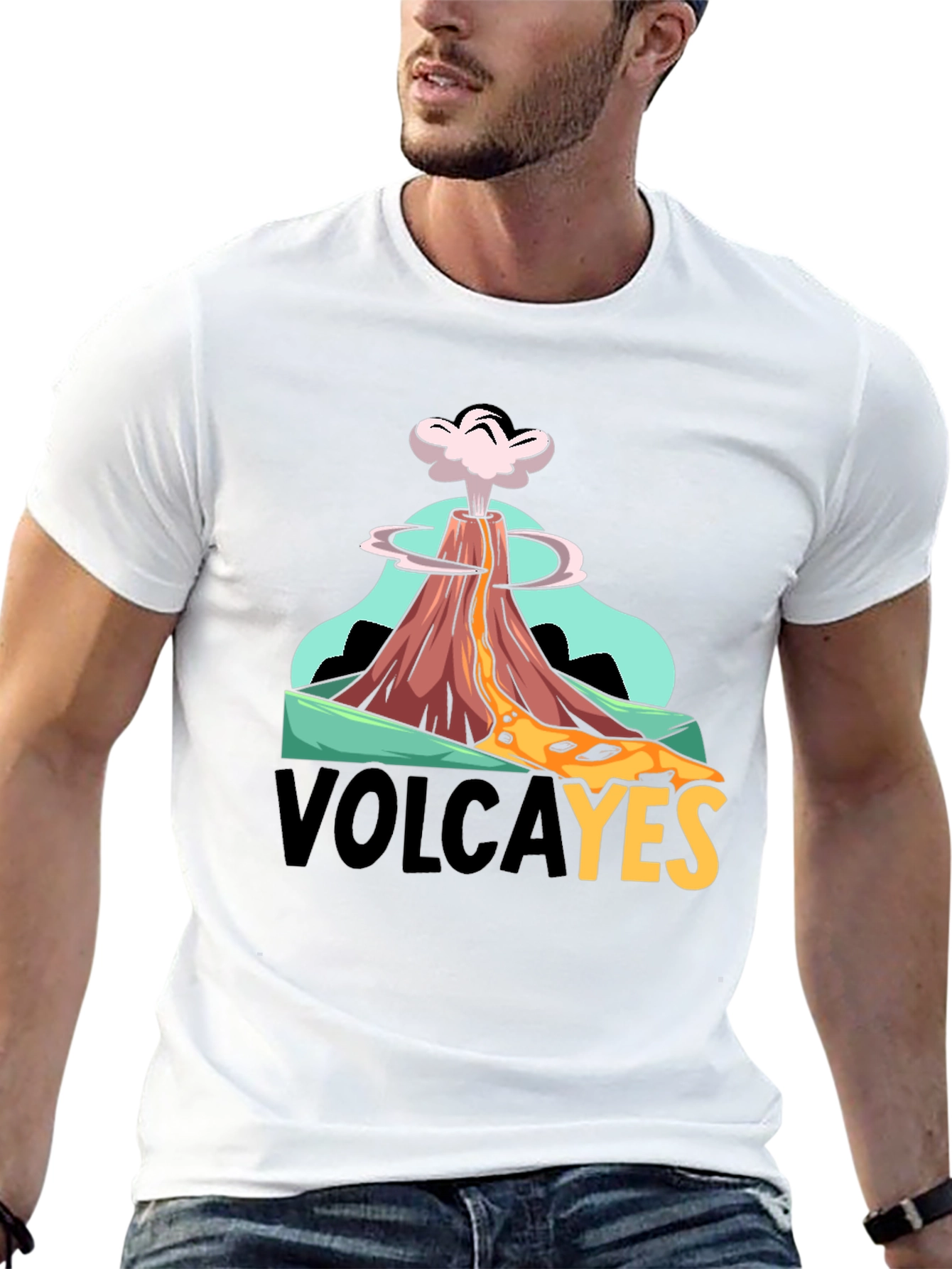 VolcaYES T-Shirt - Volcano Graphic Tee