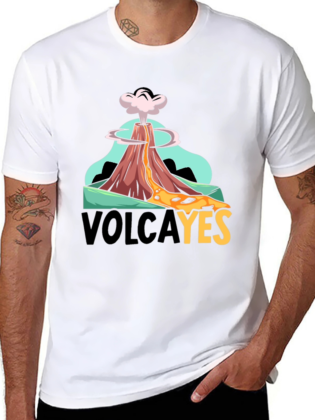 VolcaYES T-Shirt - Volcano Graphic Tee