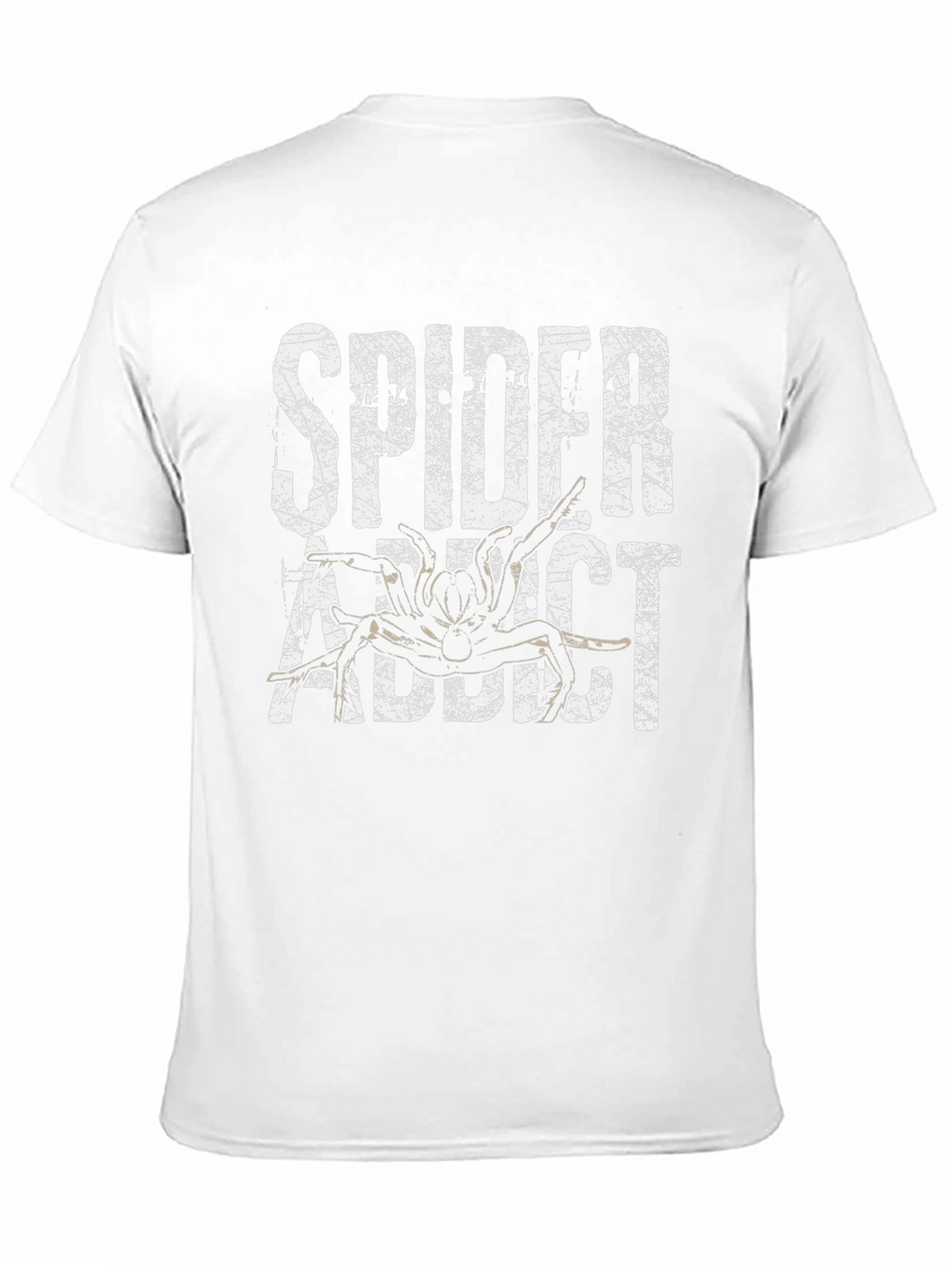 Spider Addict Graphic T-Shirt - Black Cotton Tee