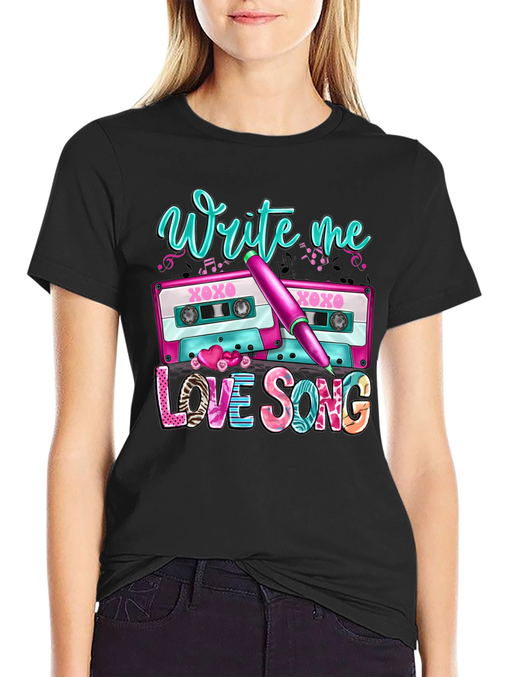 Write Me Love Song Graphic Tee