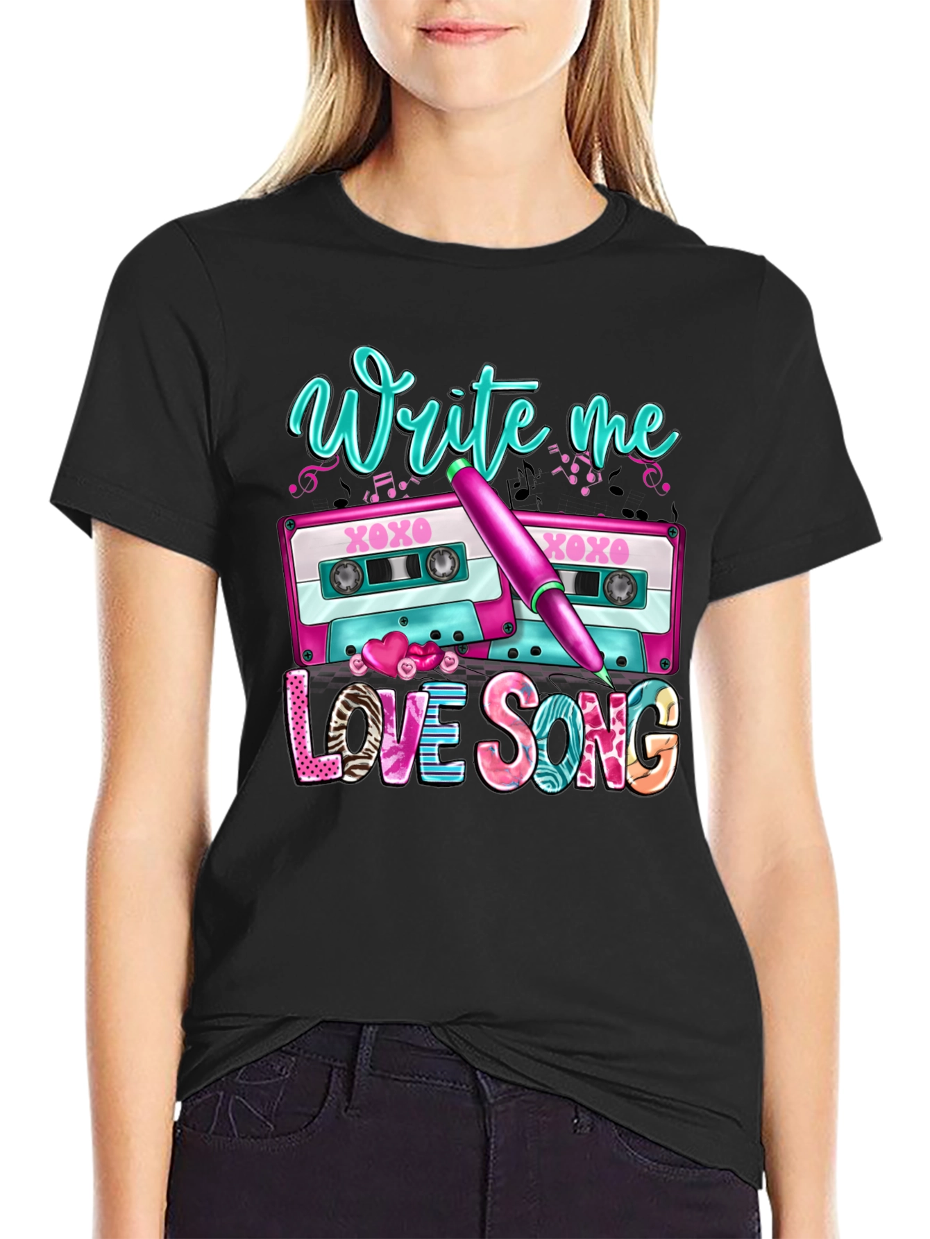 Write Me Love Song Graphic Tee