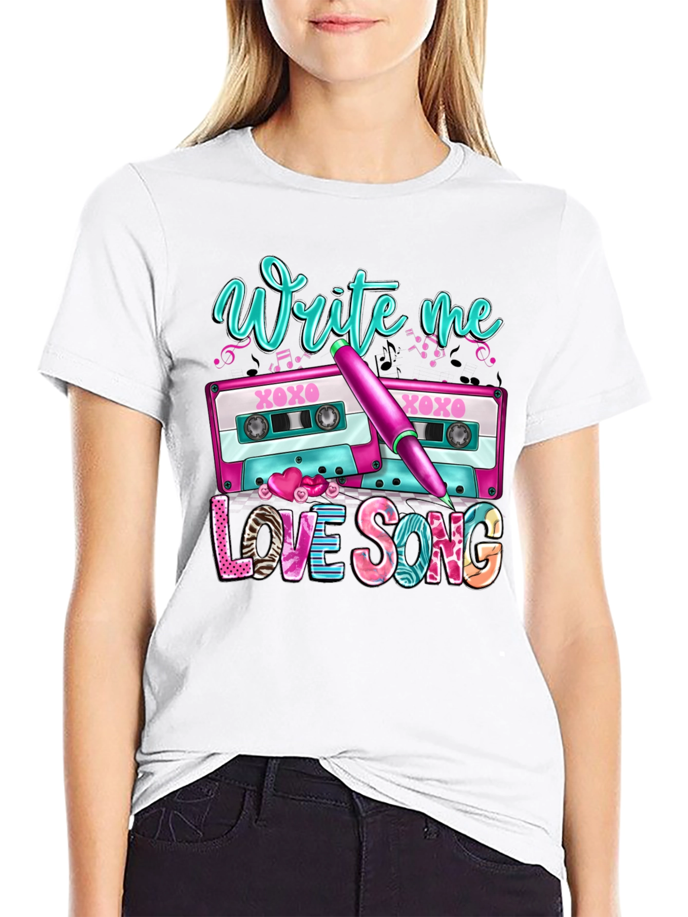 Write Me Love Song Graphic Tee