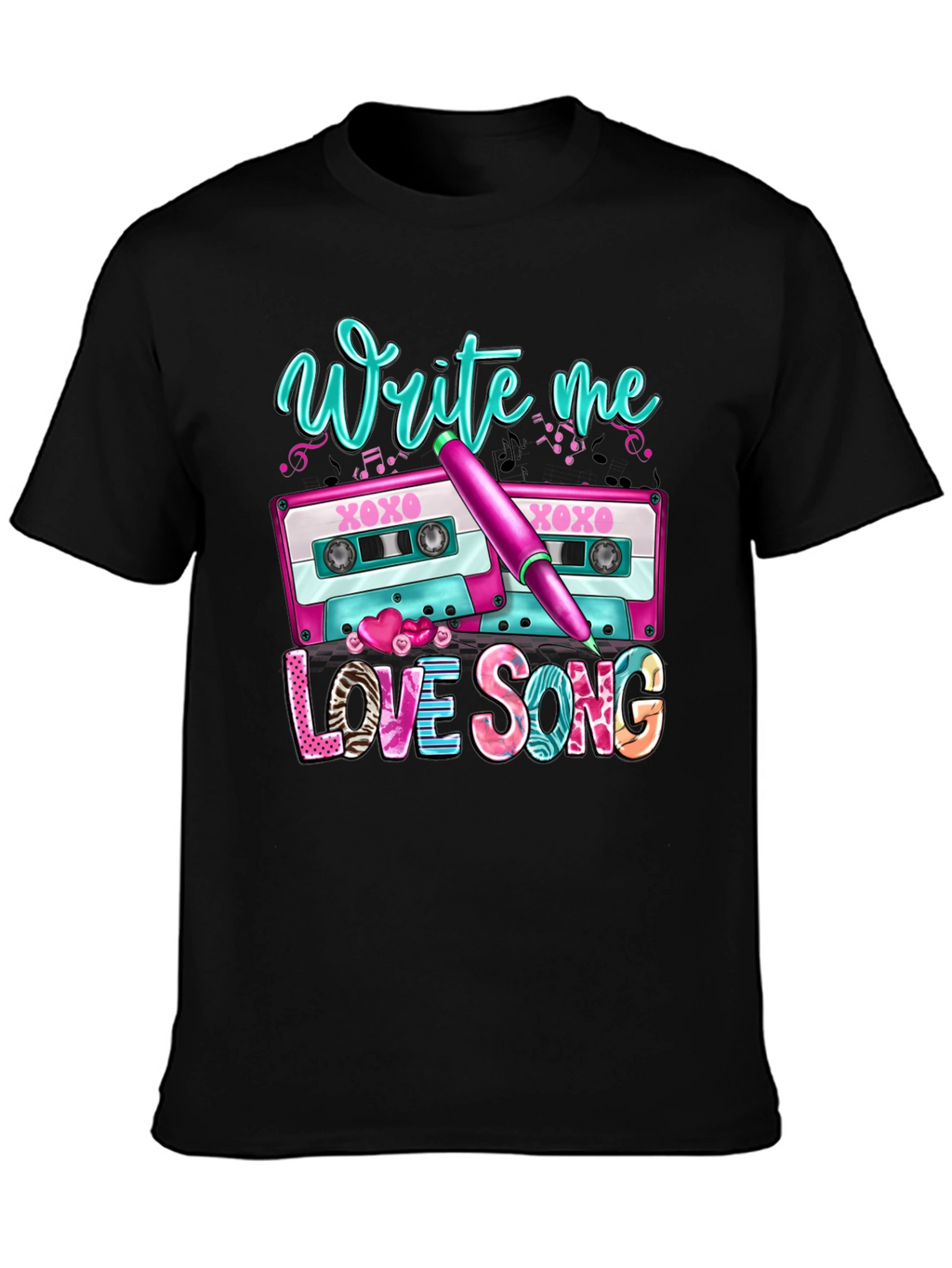 Write Me Love Song Graphic Tee