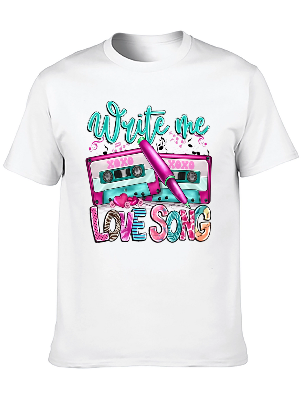 Write Me Love Song Graphic Tee