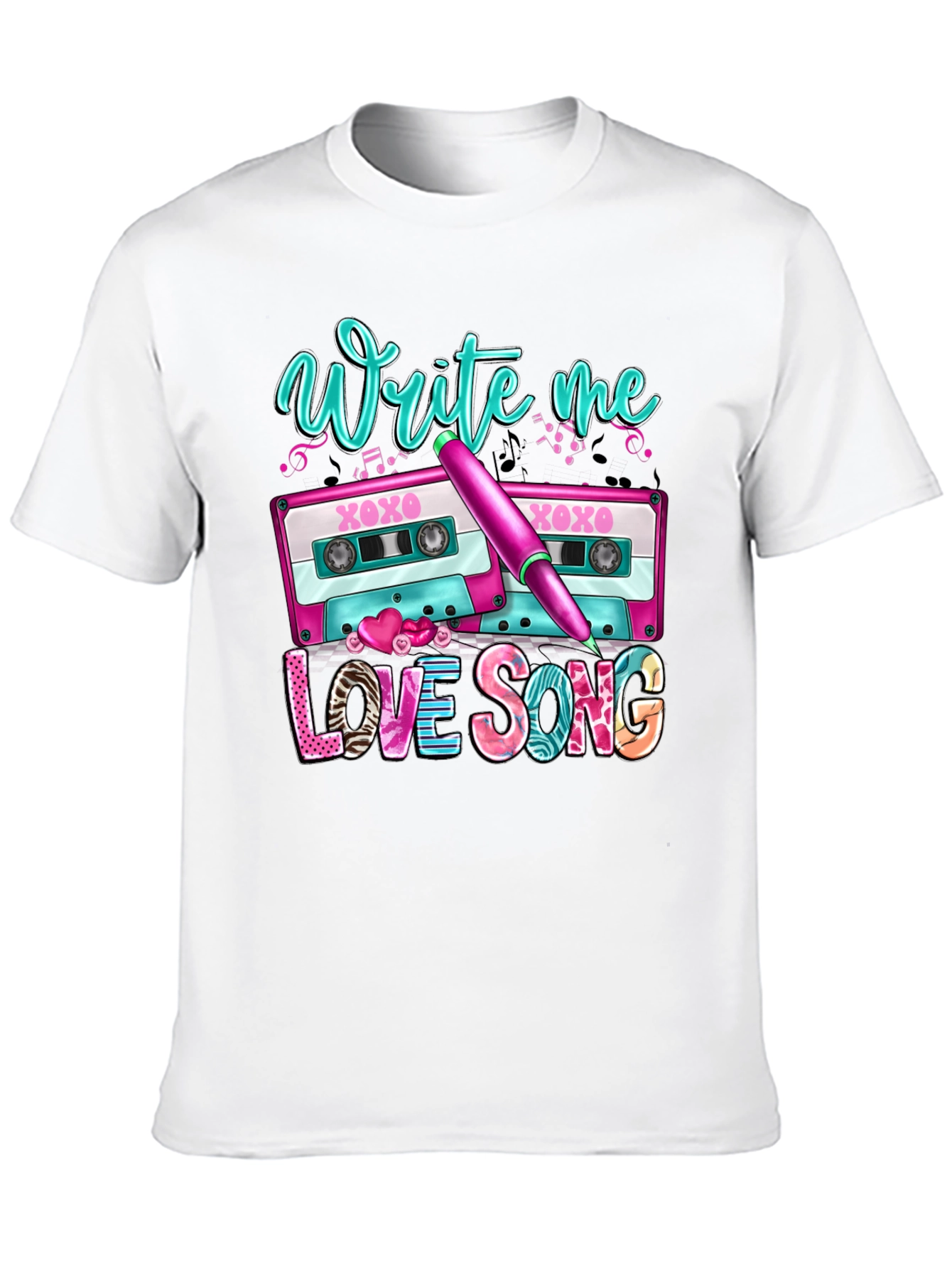 Write Me Love Song Graphic Tee