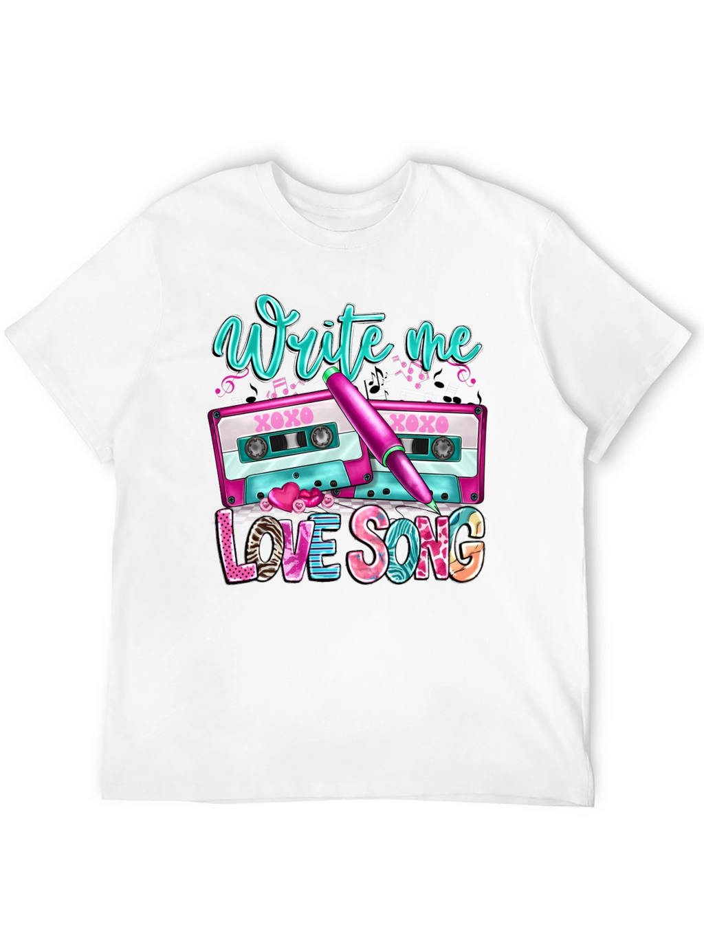 Write Me Love Song Graphic Tee