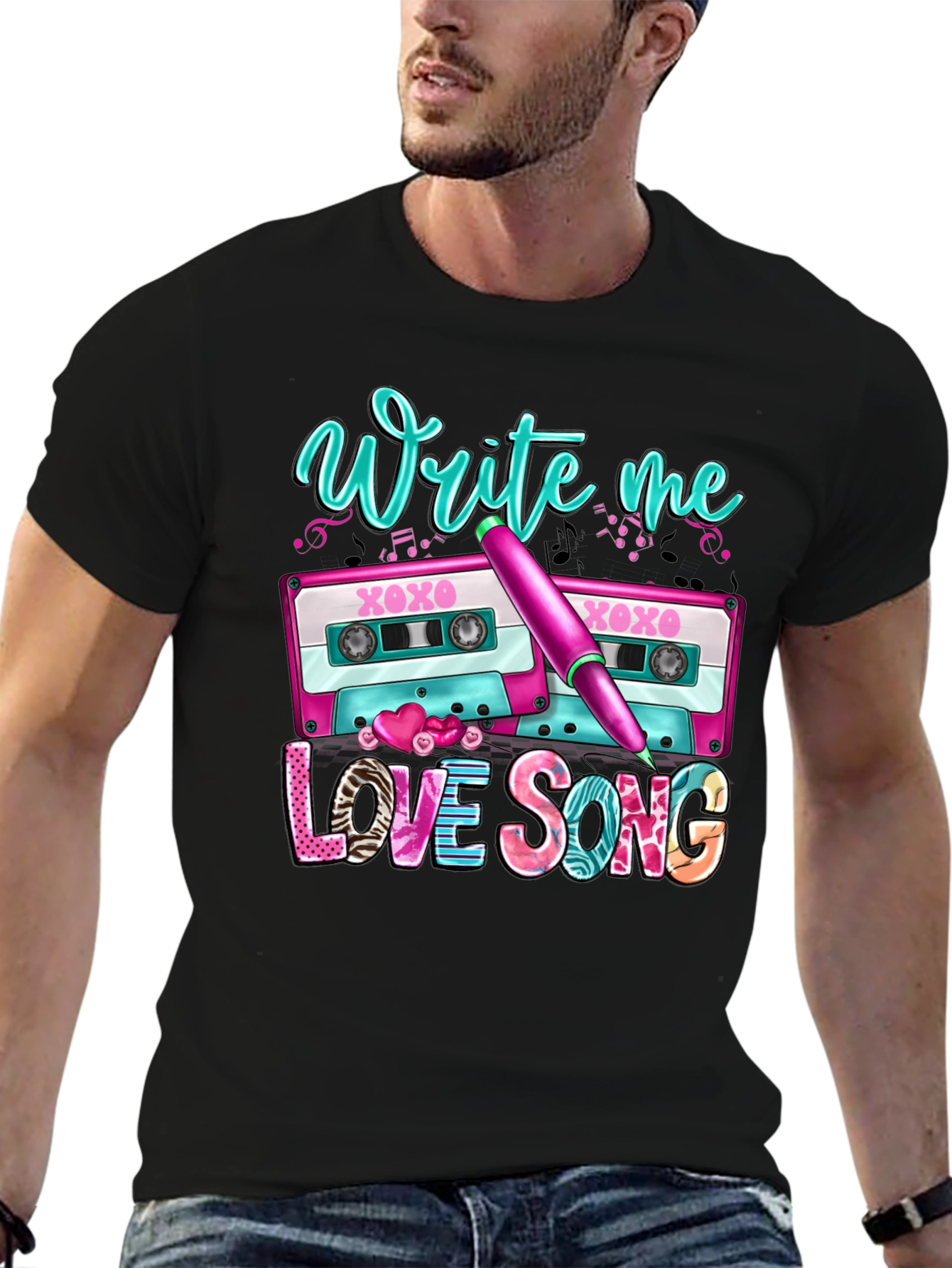 Write Me Love Song Graphic Tee