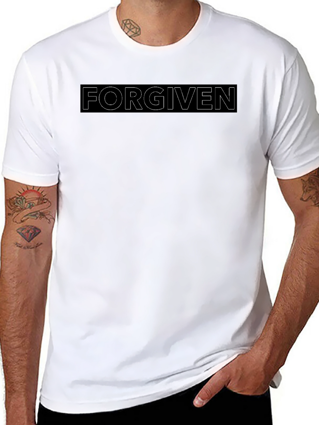 Forgiven Graphic Tee - Stylish Christian T-Shirt