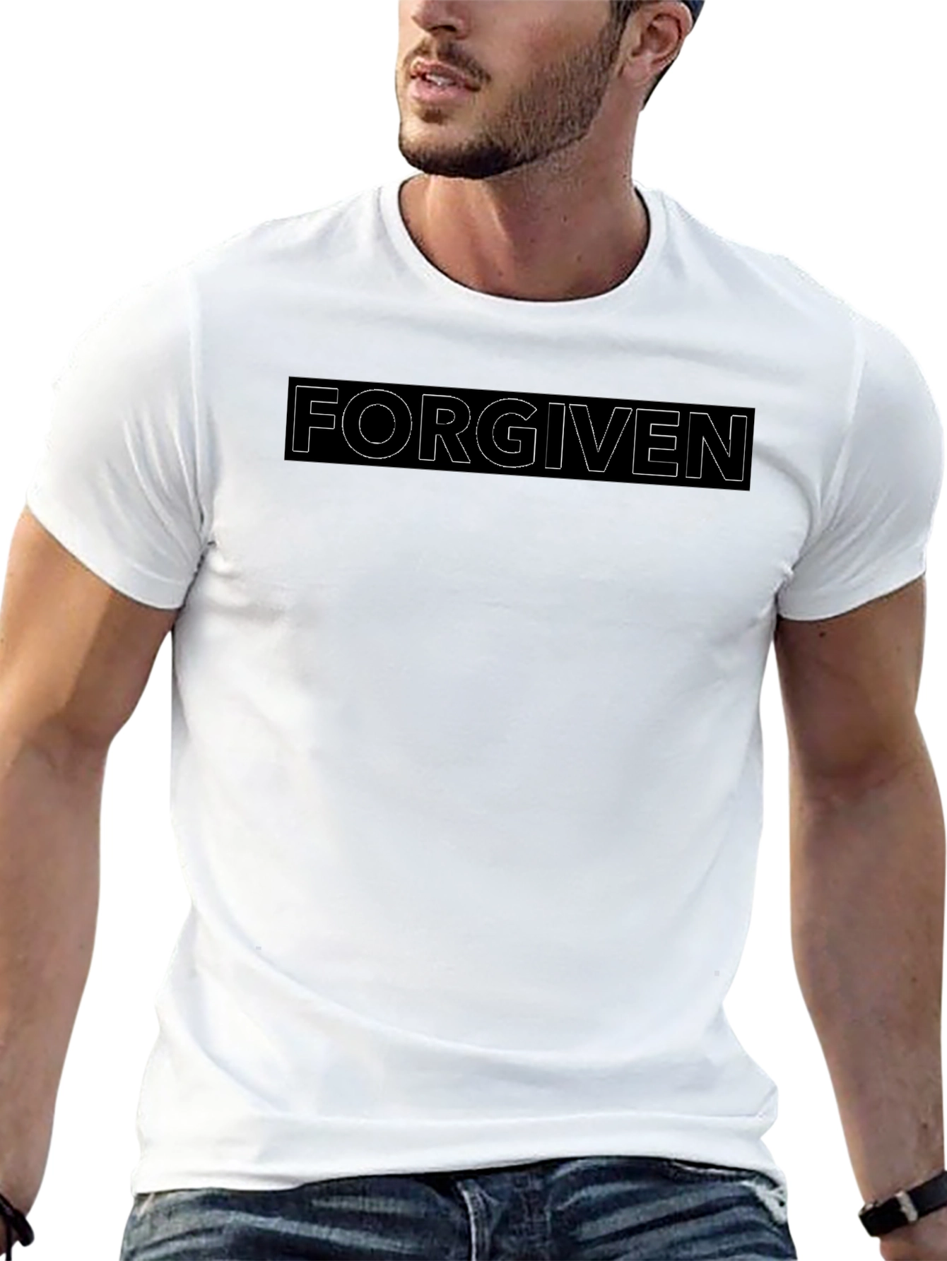 Forgiven Graphic Tee - Stylish Christian T-Shirt