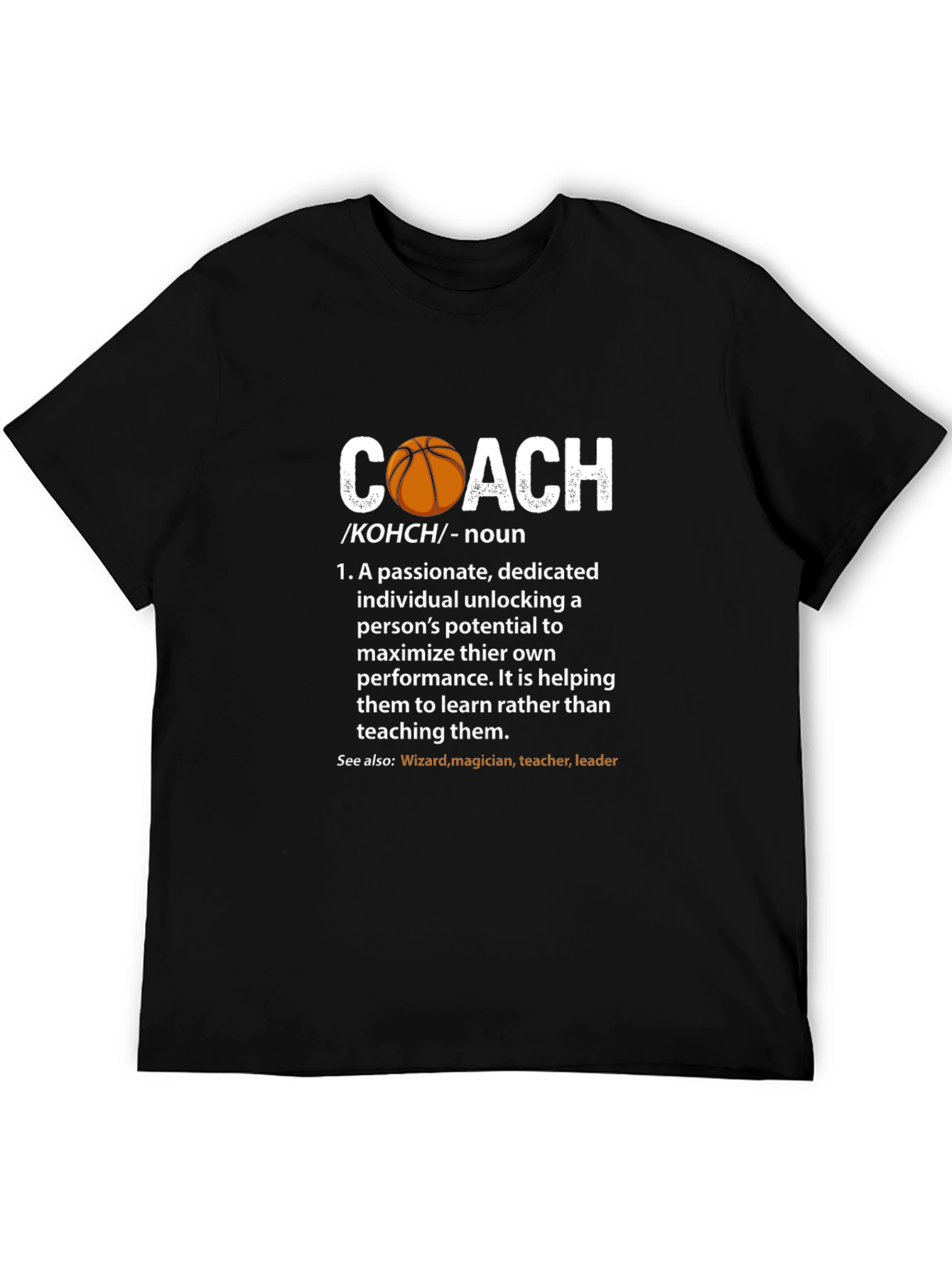 Coach Definition T-Shirt