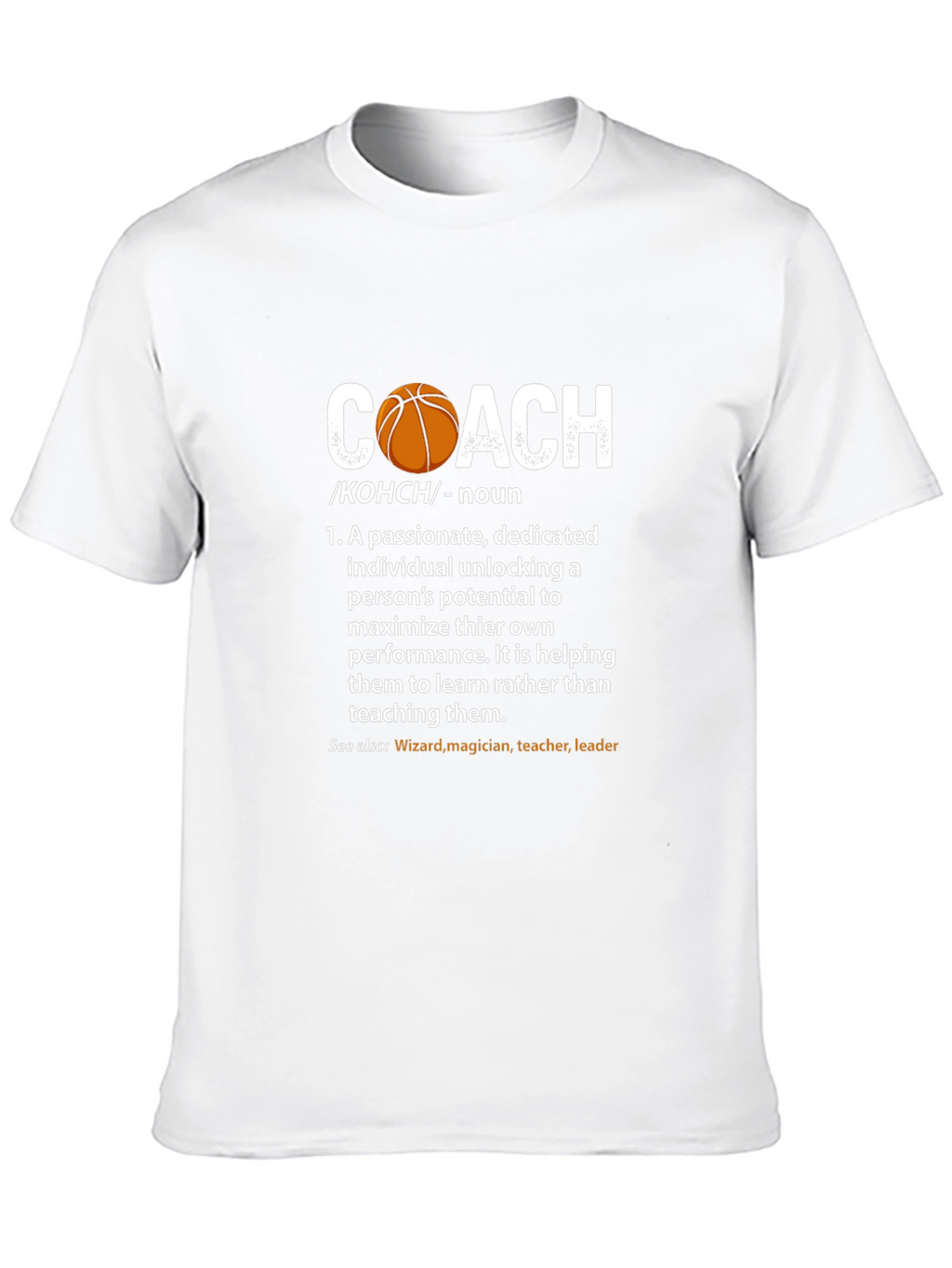 Coach Definition T-Shirt