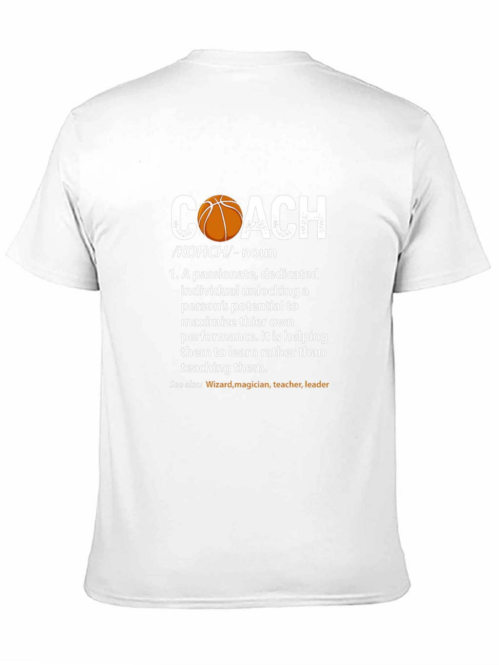 Coach Definition T-Shirt