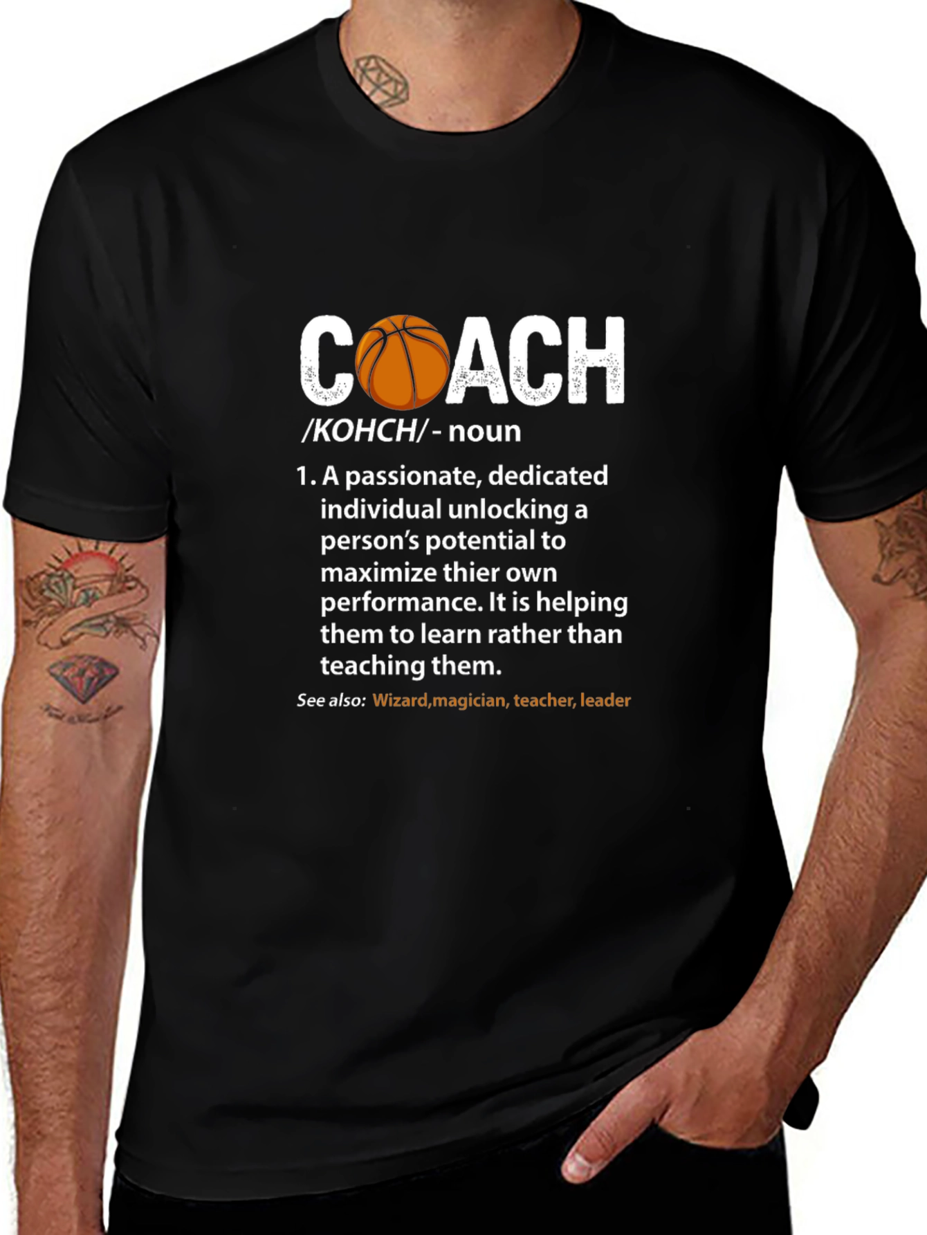Coach Definition T-Shirt