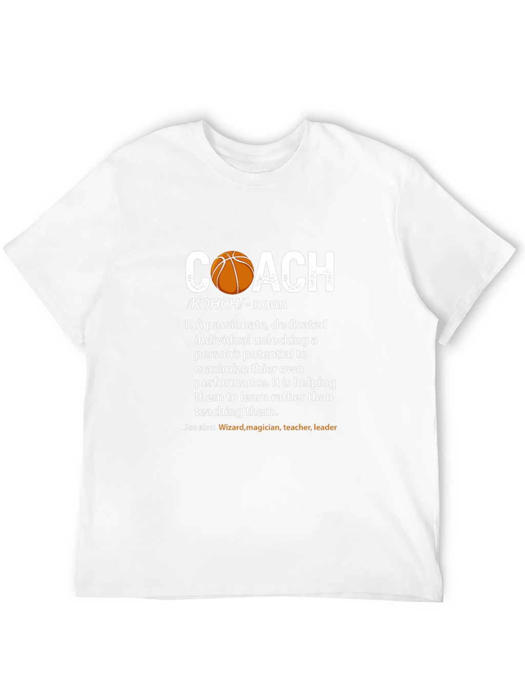 Coach Definition T-Shirt