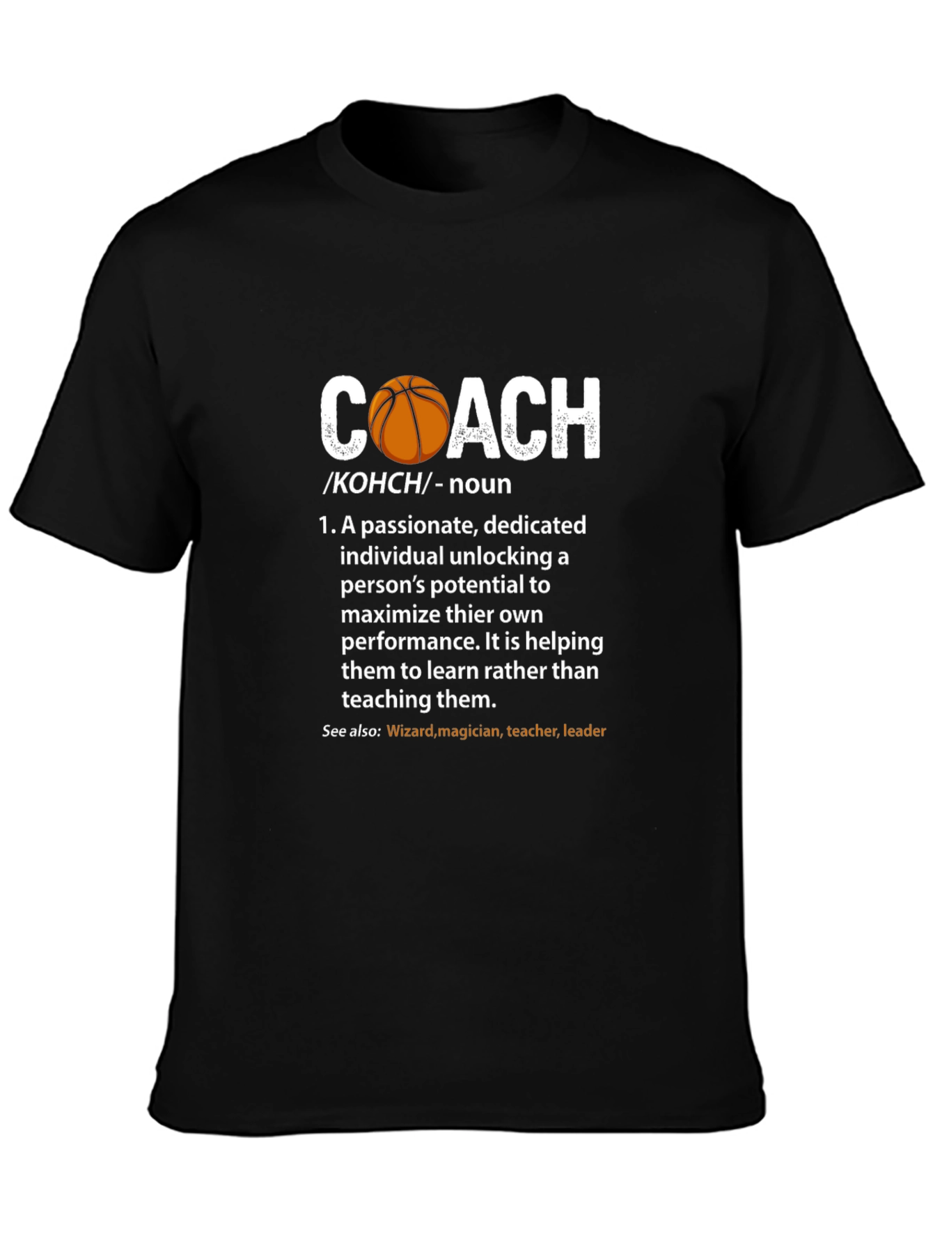 Coach Definition T-Shirt