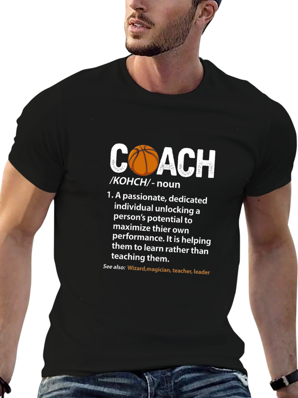 Coach Definition T-Shirt