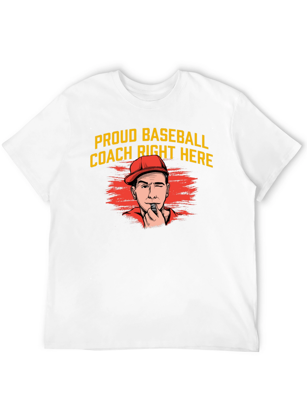 Proud Baseball Coach Graphic Tee