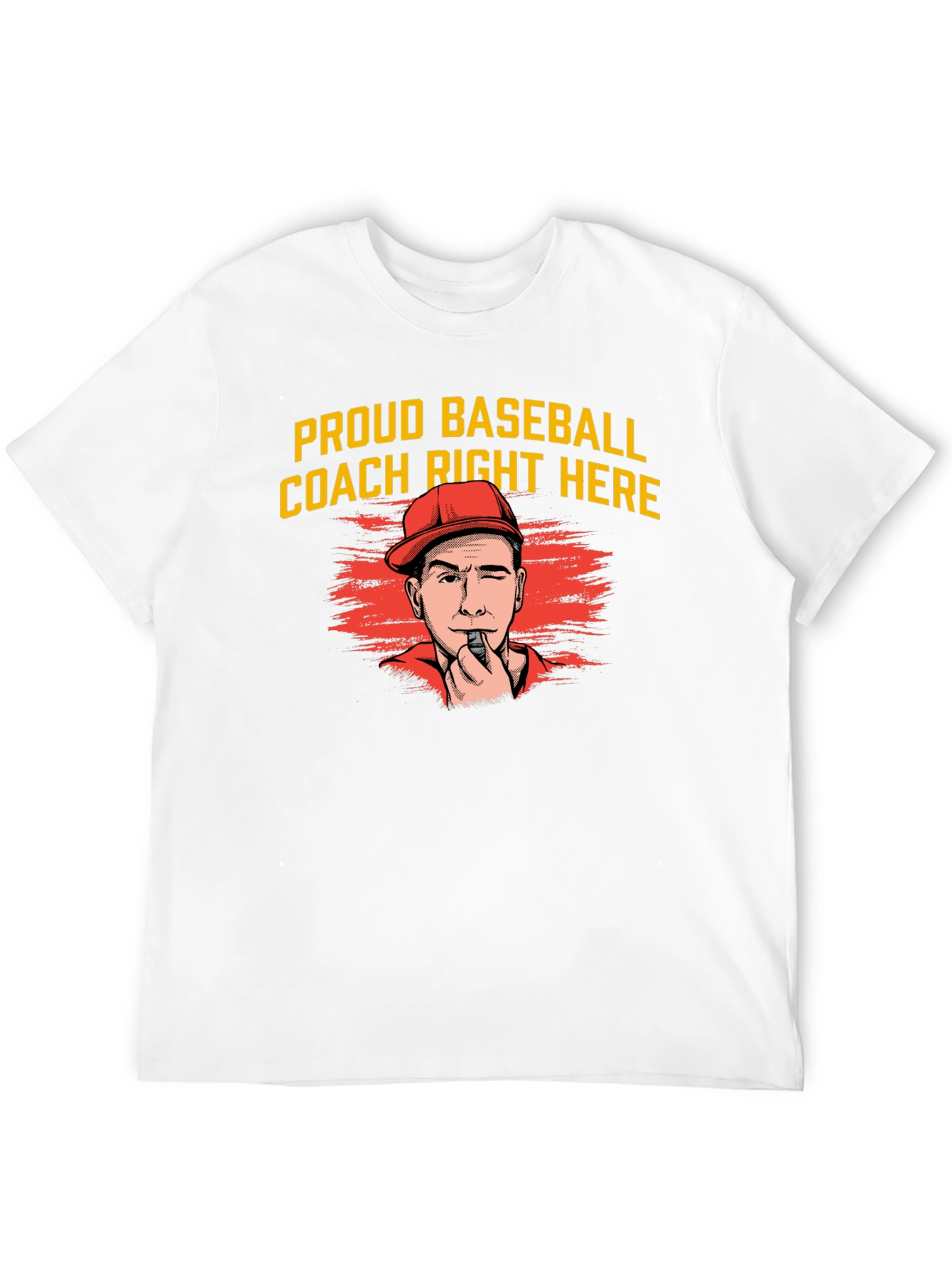 Proud Baseball Coach Graphic Tee