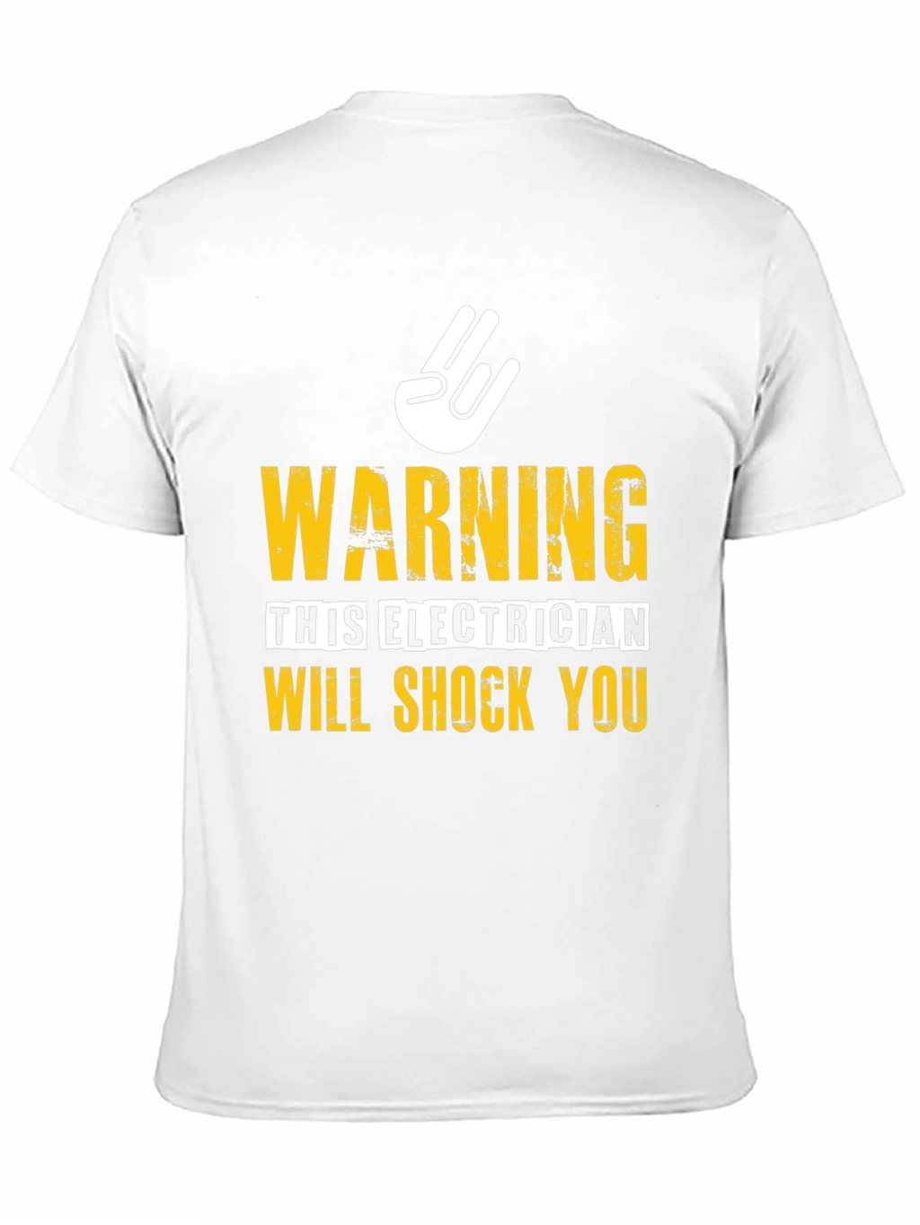 Electrician Warning Graphic Tee