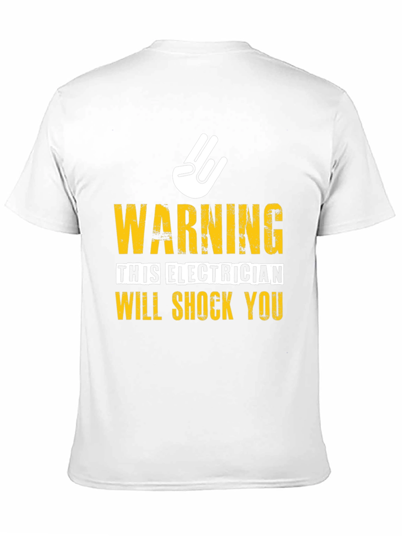 Electrician Warning Graphic Tee