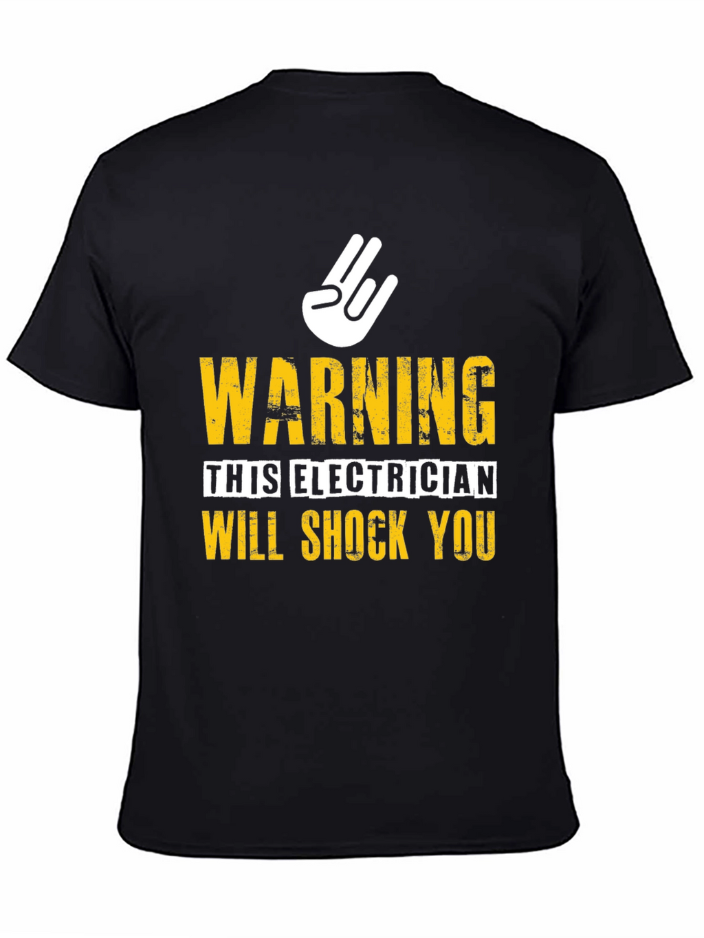 Electrician Warning Graphic Tee