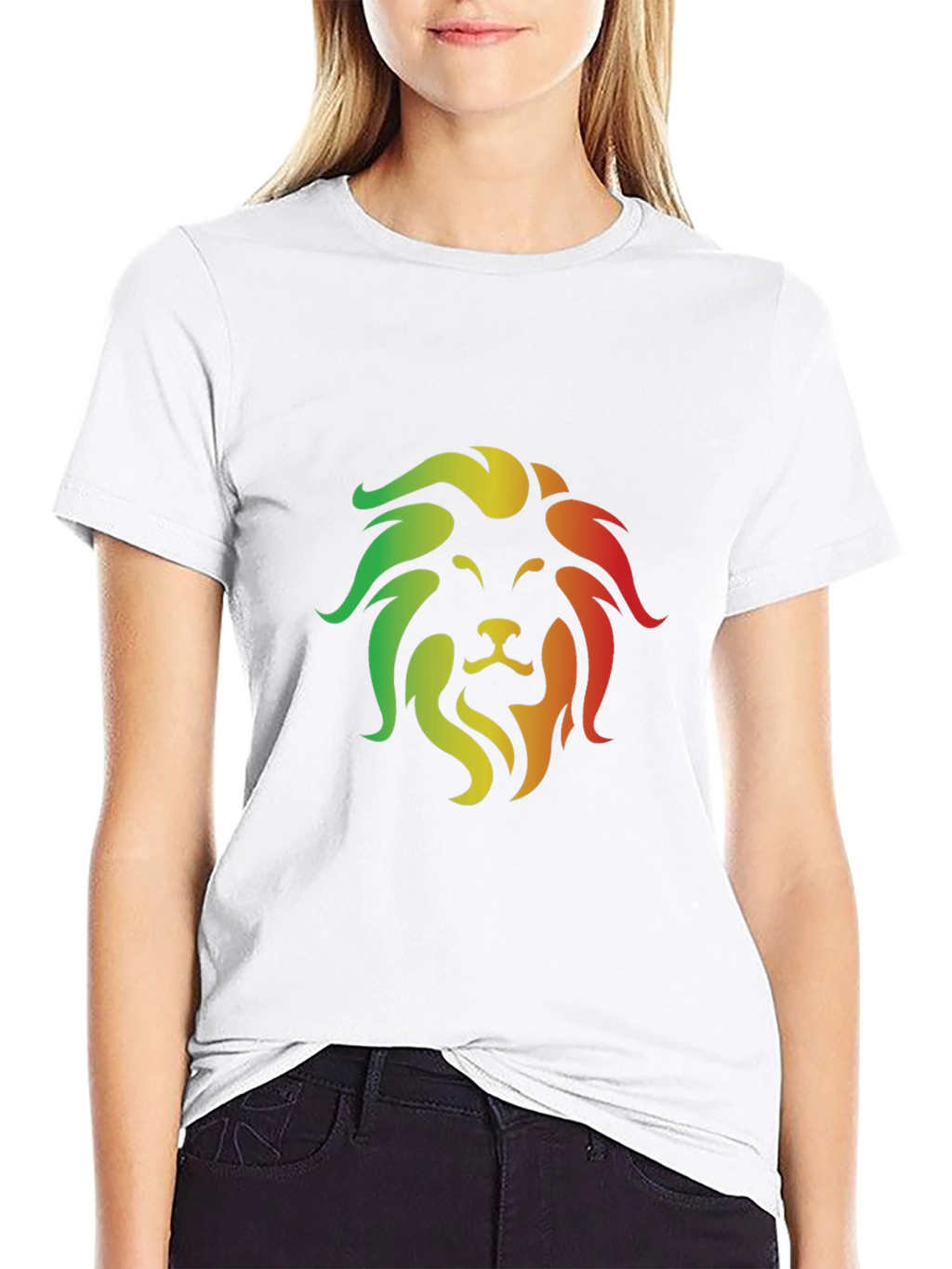 Rasta Lion Graphic Tee - Reggae Style Shirt