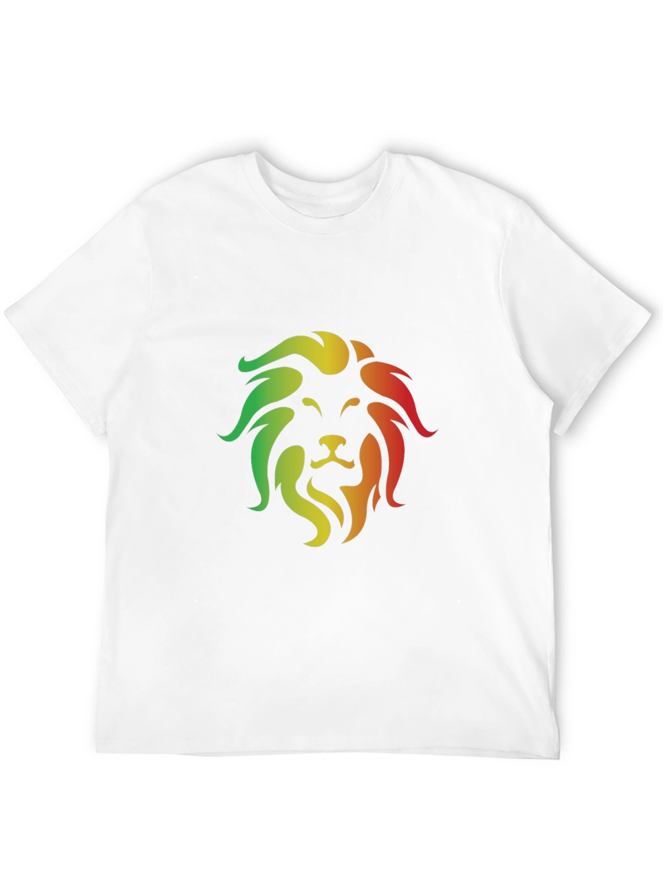 Rasta Lion Graphic Tee - Reggae Style Shirt