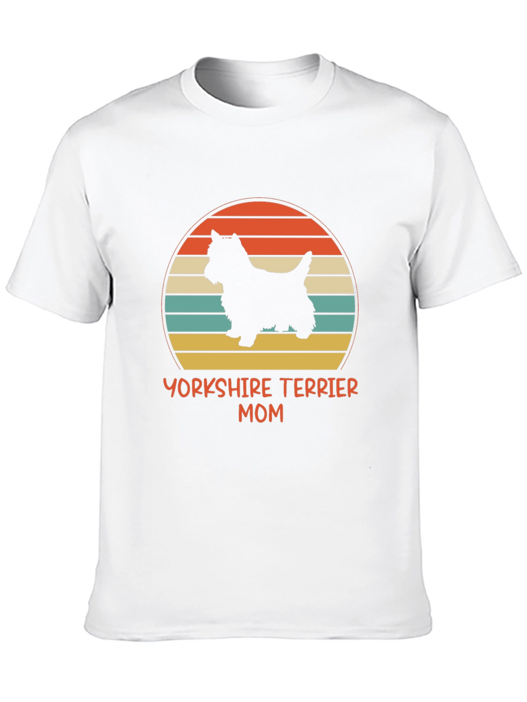 Yorkshire Terrier Mom T-Shirt Black