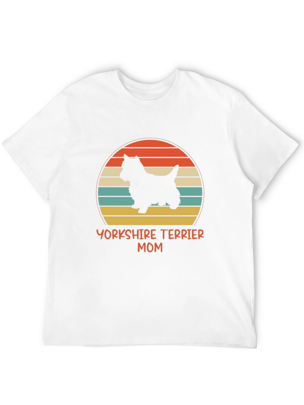 Yorkshire Terrier Mom T-Shirt Black