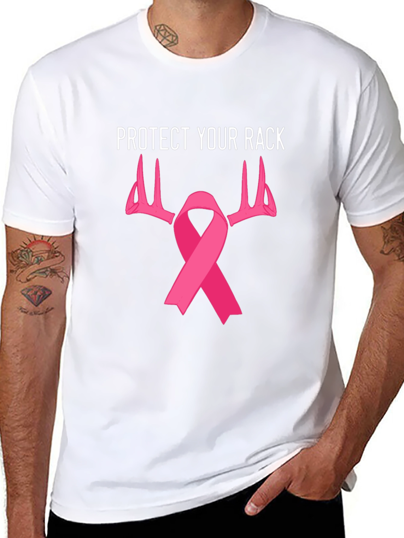 Protect Your Rack Tee - Breast Cancer Awareness Shirt