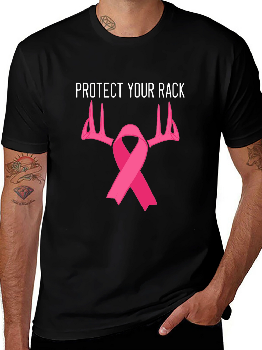 Protect Your Rack Tee - Breast Cancer Awareness Shirt