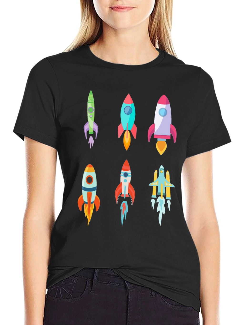 Rocket Launch T-Shirt - Space Adventure Tee