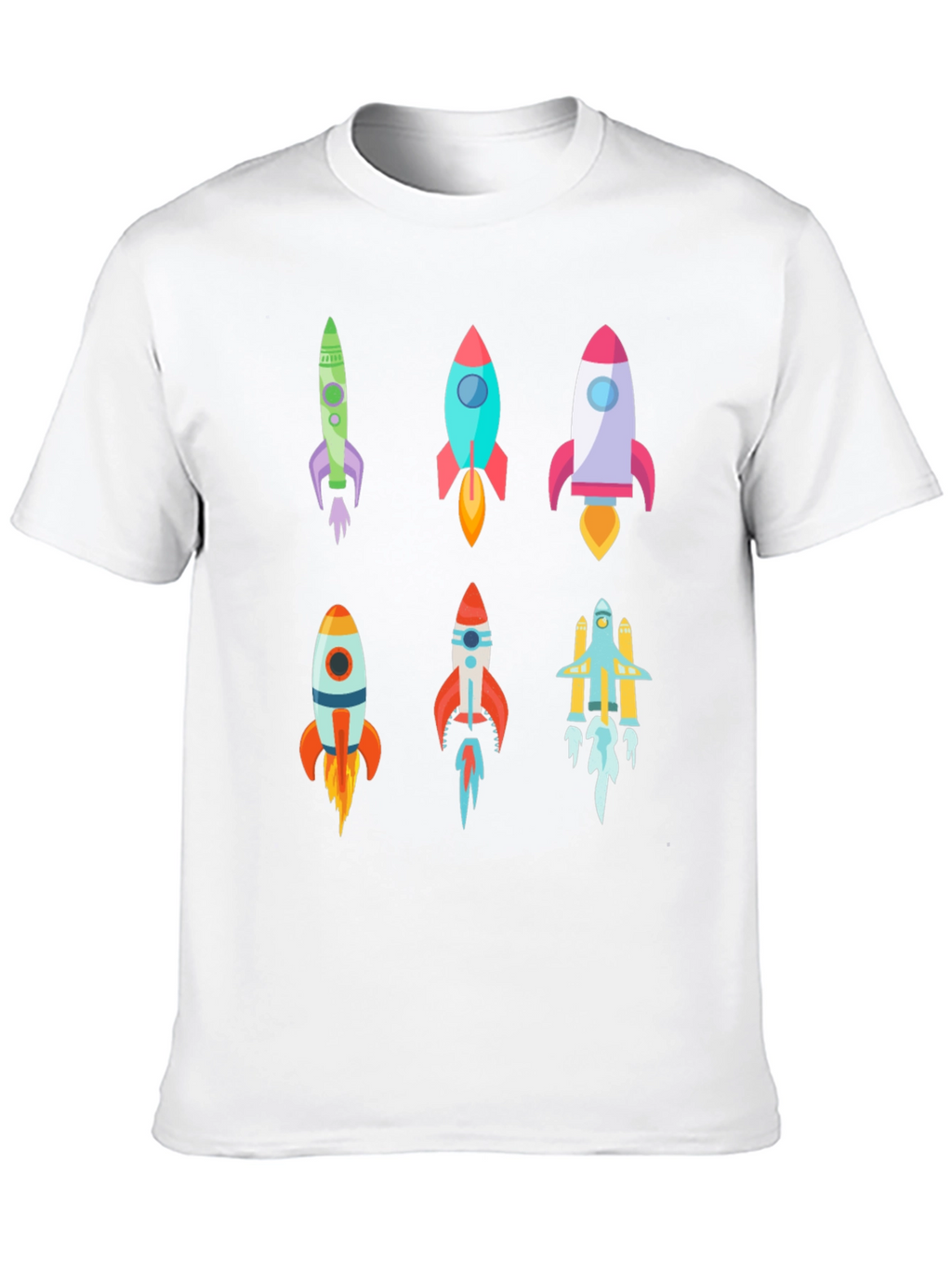 Rocket Launch T-Shirt - Space Adventure Tee