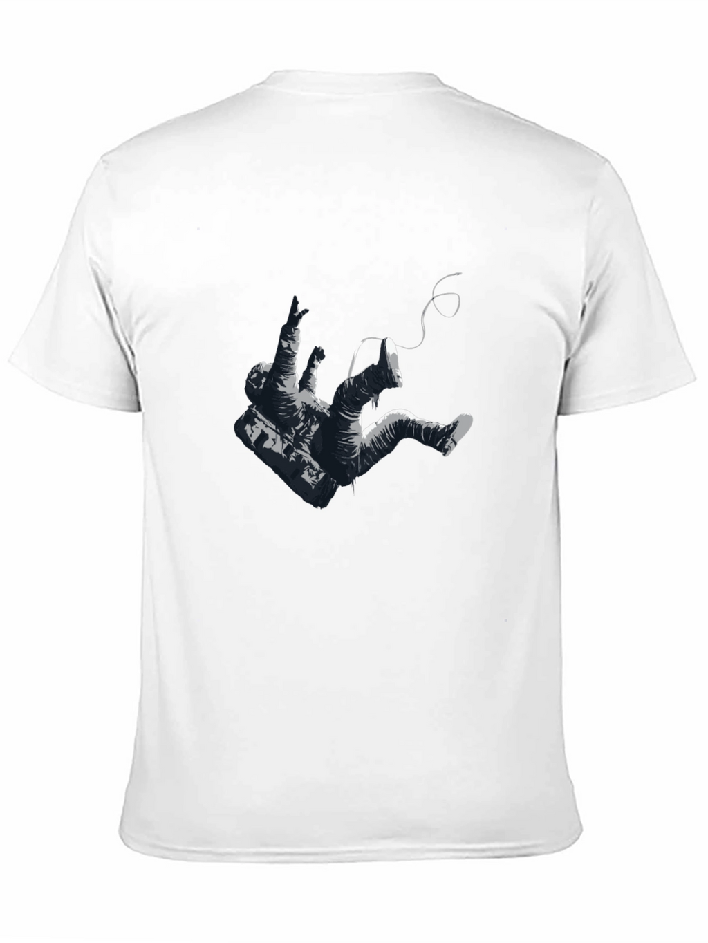 Astronaut Graphic Black T-Shirt