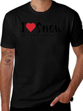 I Love Snow T-Shirt: Winter Fun Tee