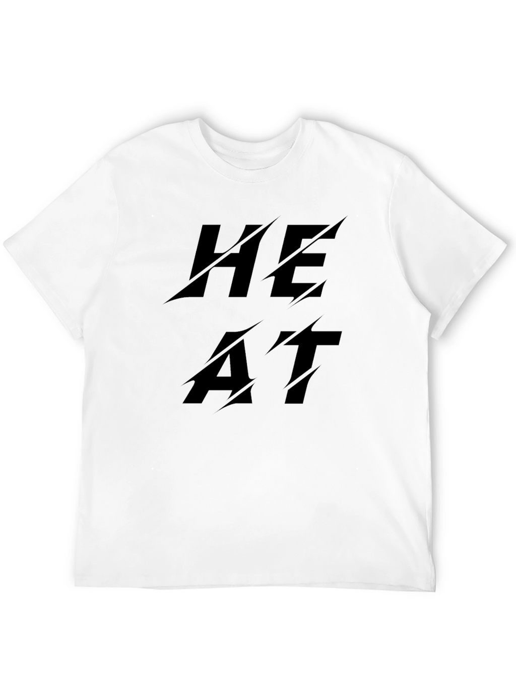 HEAT Black T-Shirt Graphic Tee