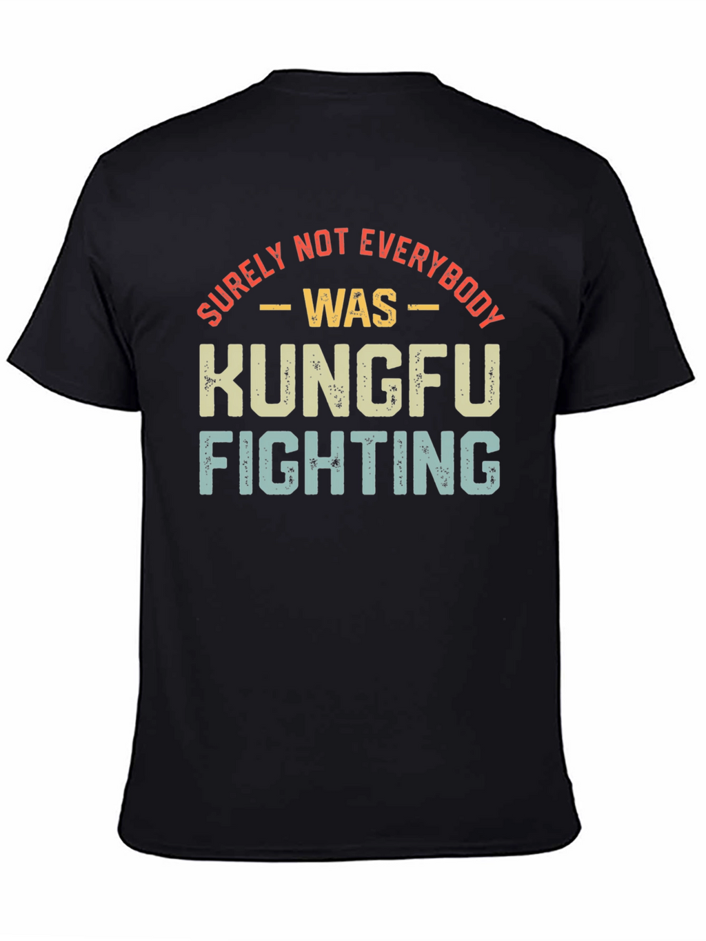 Kung Fu Fighting Retro T-Shirt