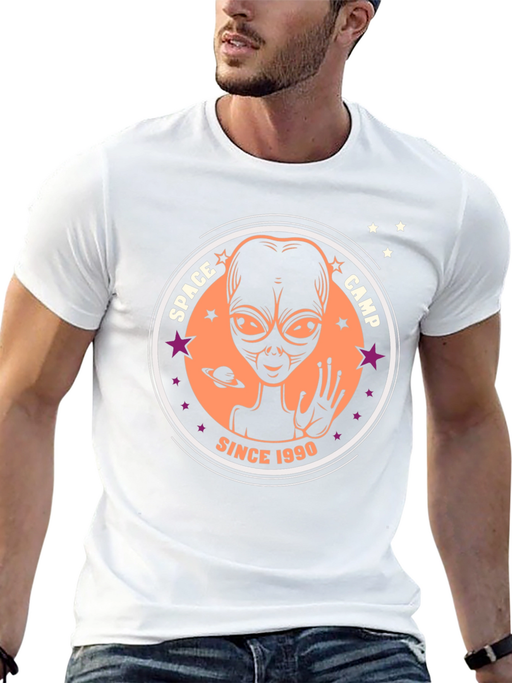 Space Camp Alien Graphic T-Shirt - Since 1990