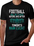 Football Game Day T-Shirt - Marching Band Design