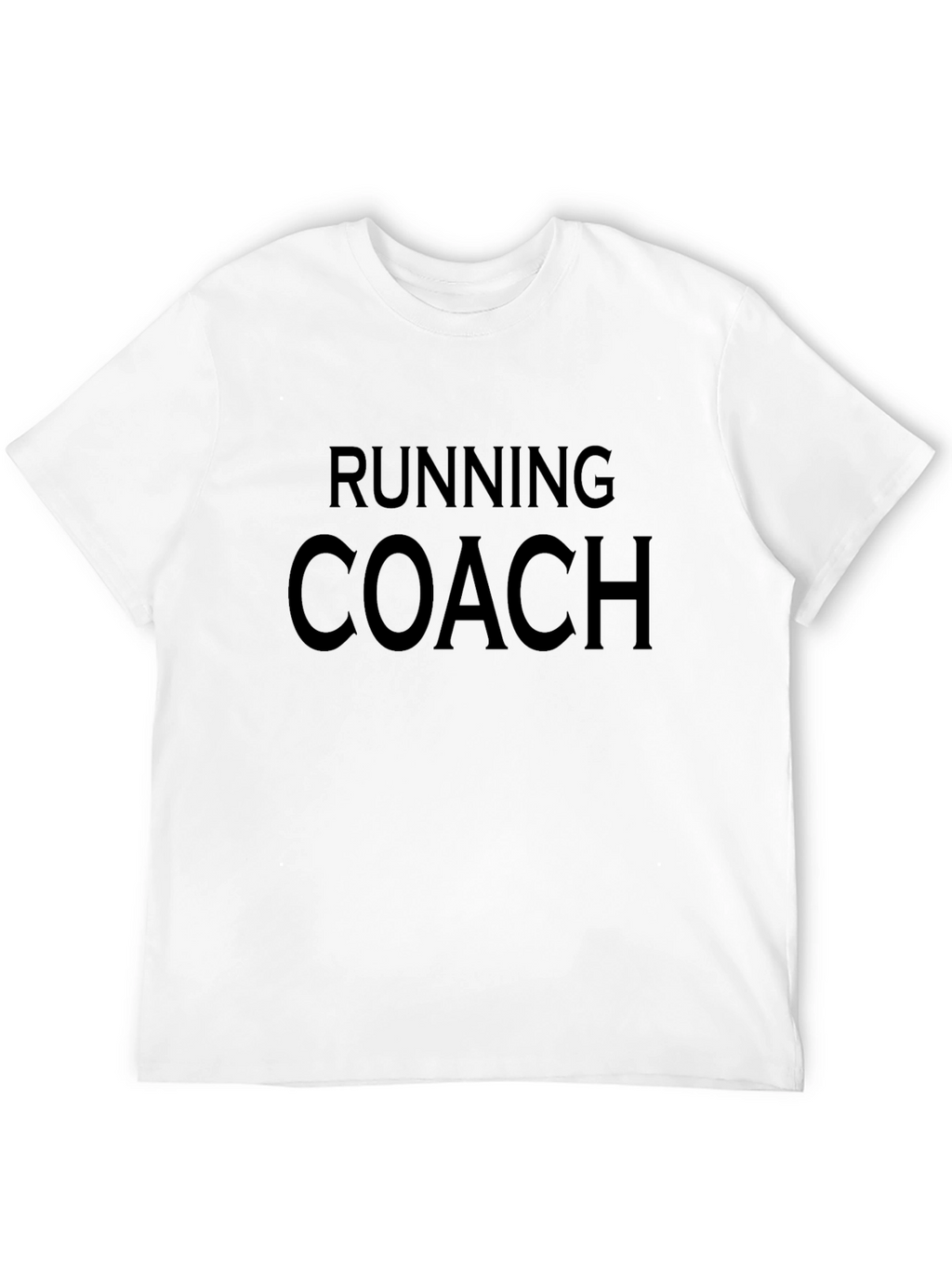 Running Coach Black T-Shirt