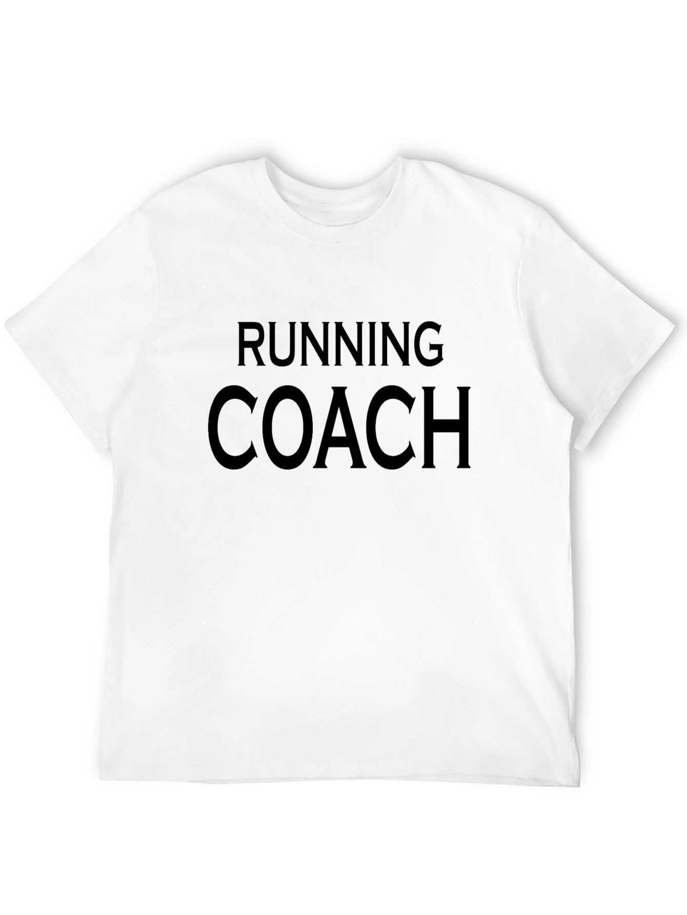 Running Coach Black T-Shirt