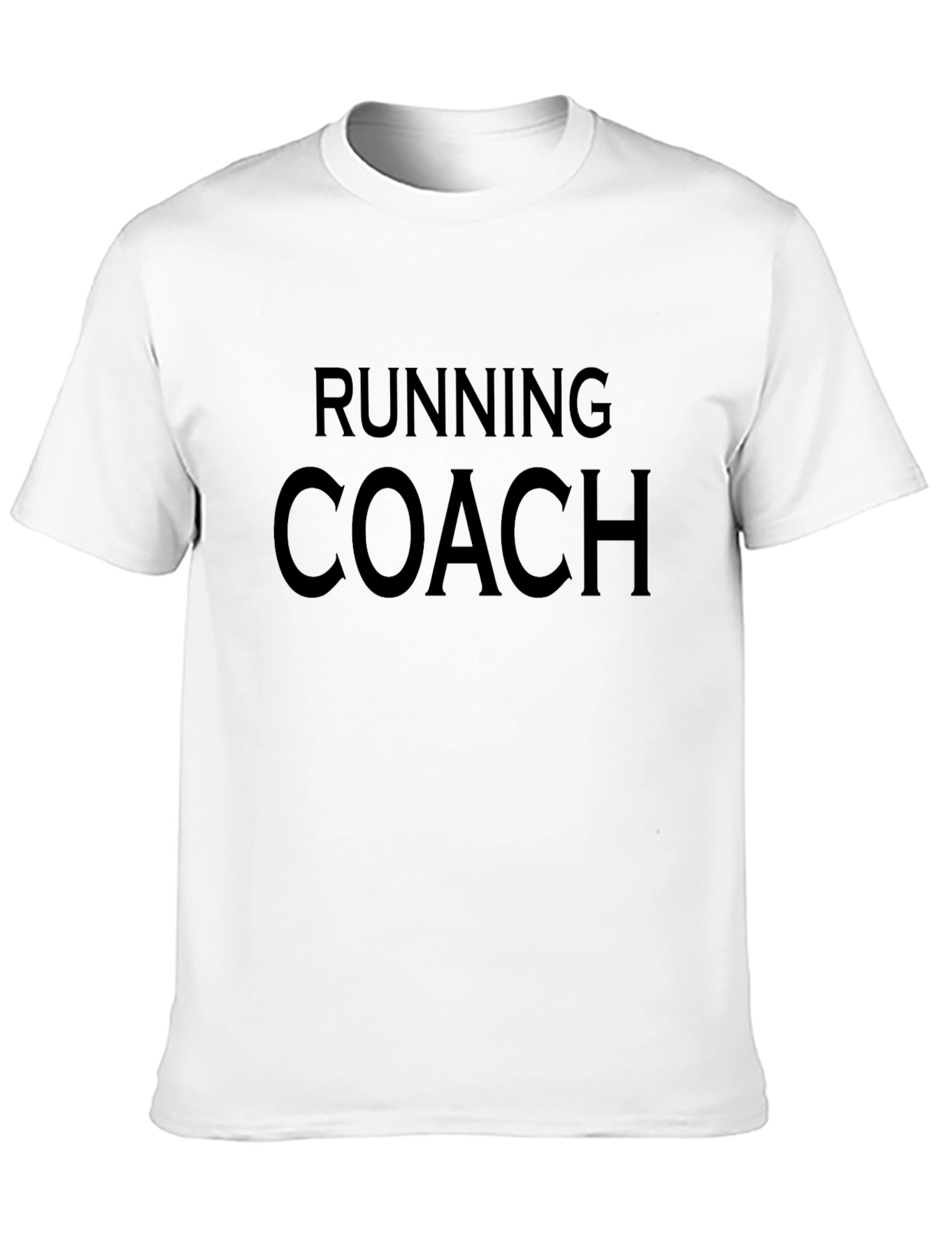 Running Coach Black T-Shirt