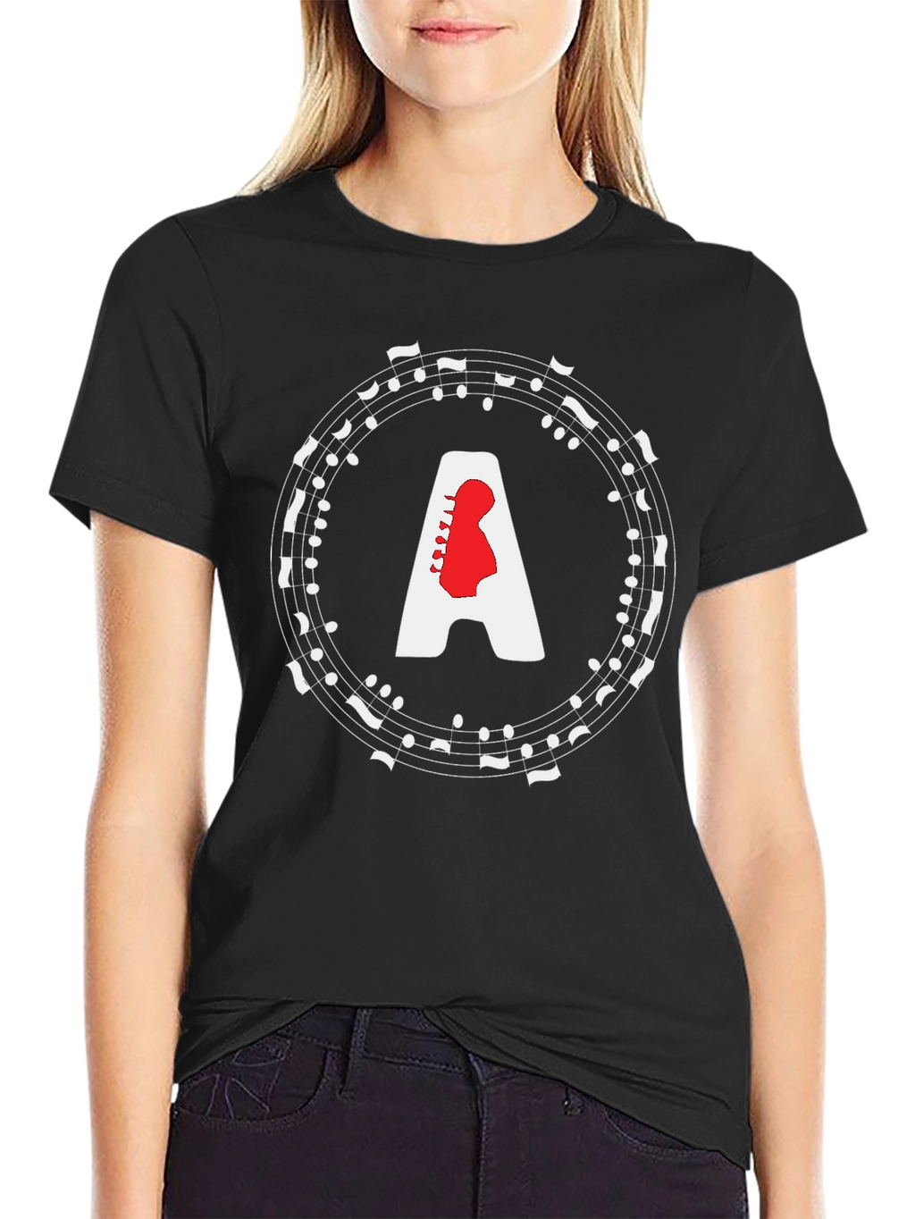 Musical A Guitar T-Shirt
