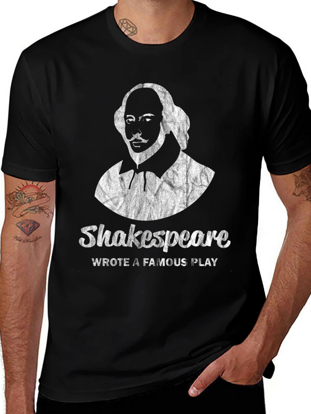 Shakespeare T-Shirt - Wrote A Famous Play Graphic Tee