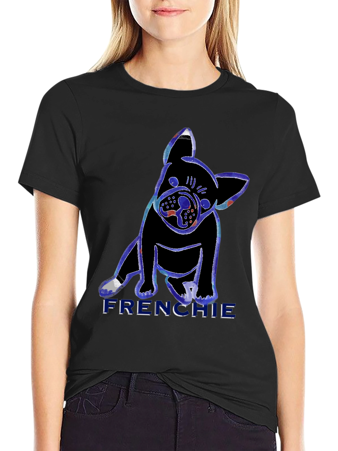 Frenchie Dog Graphic T-Shirt