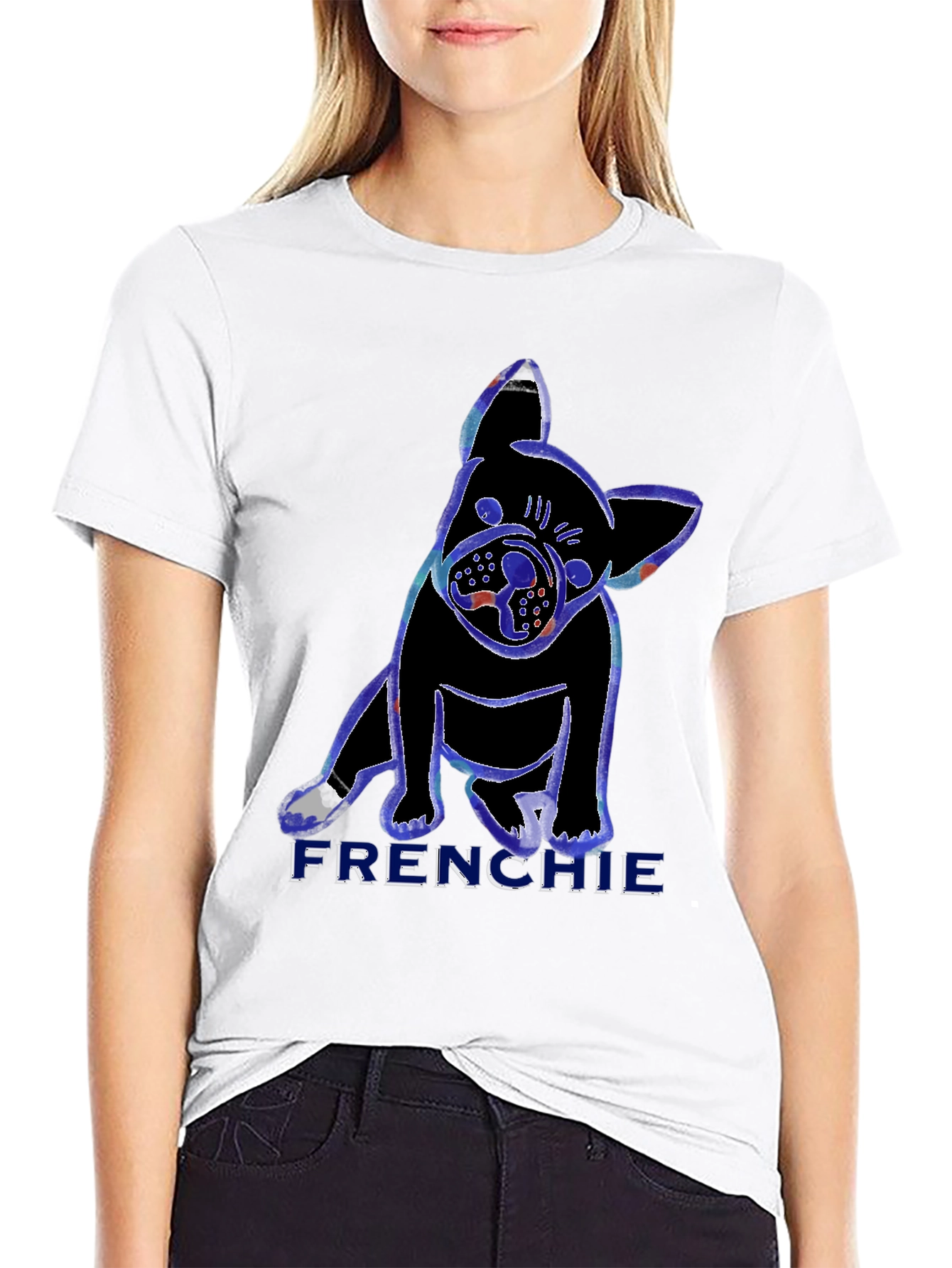 Frenchie Dog Graphic T-Shirt