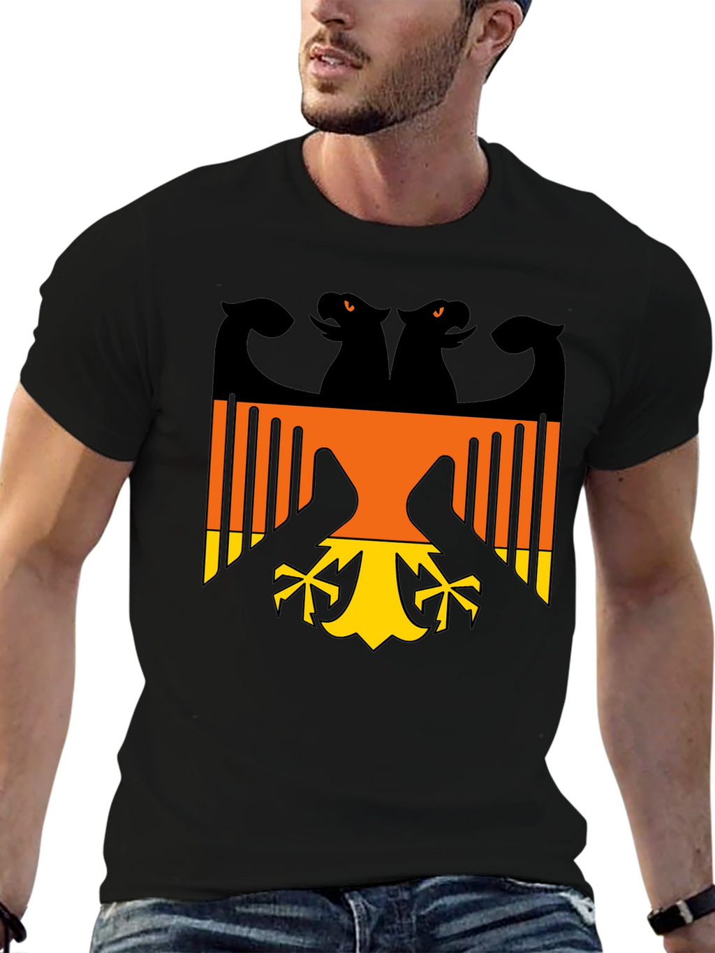 German Eagle T-Shirt - Deutschland Flag