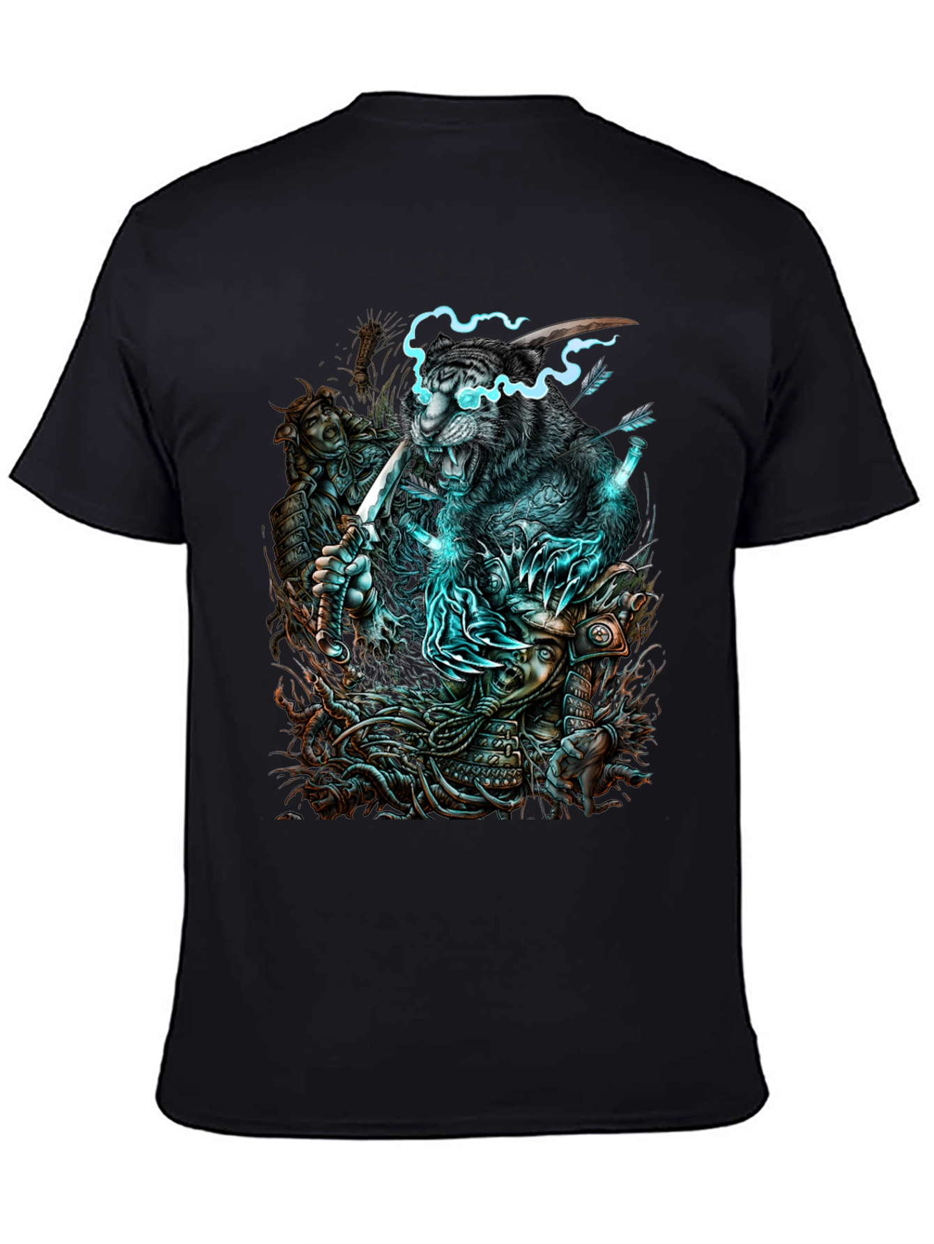 Tiger Samurai Graphic Tee